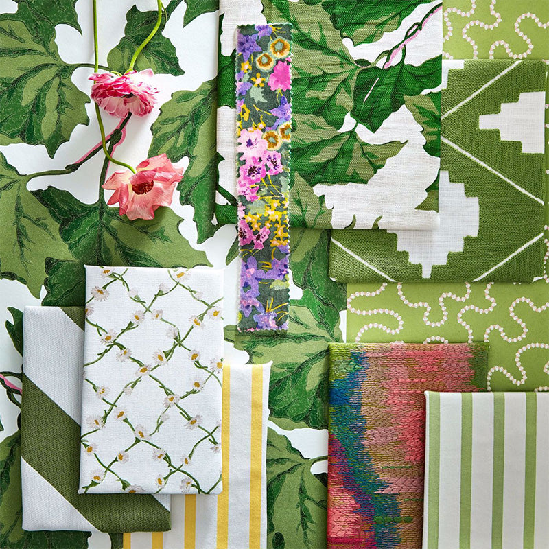 TESSUTO "RIBBON STRIPE PERIDOT" - HARLEQUIN