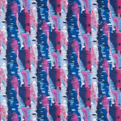 TESSUTO "WILDERNESS LAPIS/CARNELIAN/RUBY" - HARLEQUIN