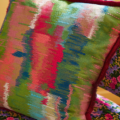 TESSUTO "WILDERNESS PERIDOT/EMERALD/RUBY" - HARLEQUIN