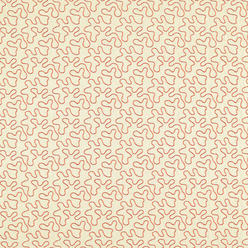 TESSUTO "WIGGLE ROSE LINEN/CARNELIAN" - HARLEQUIN