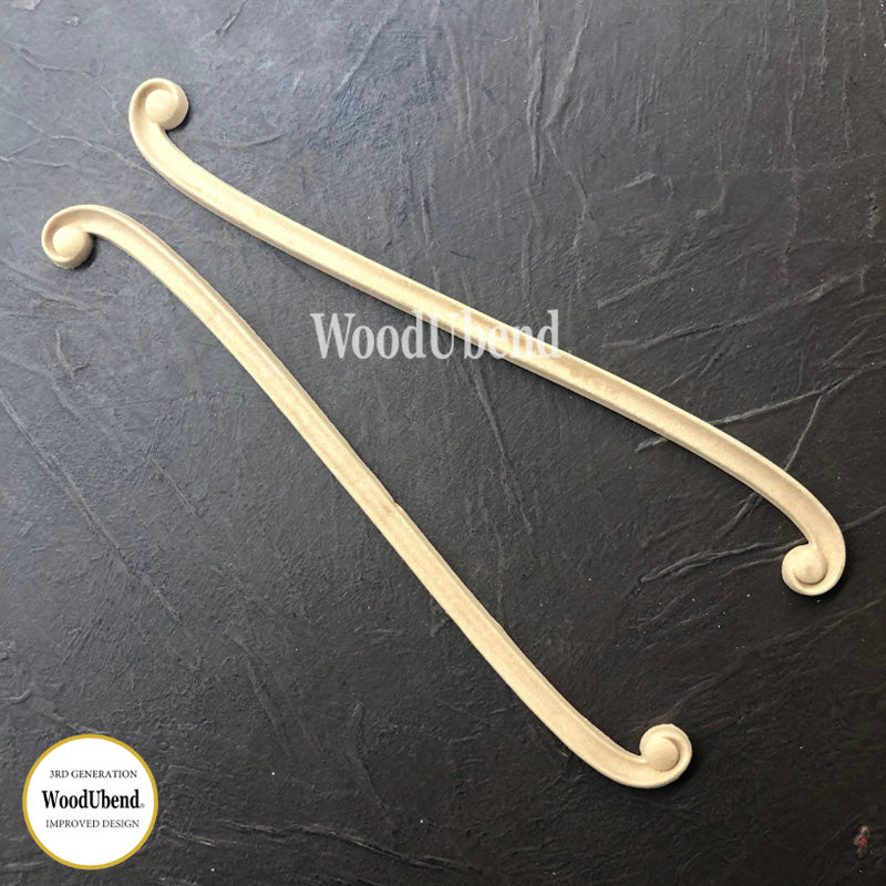 Coppia di Fregi "Silhouette", WoodUbend