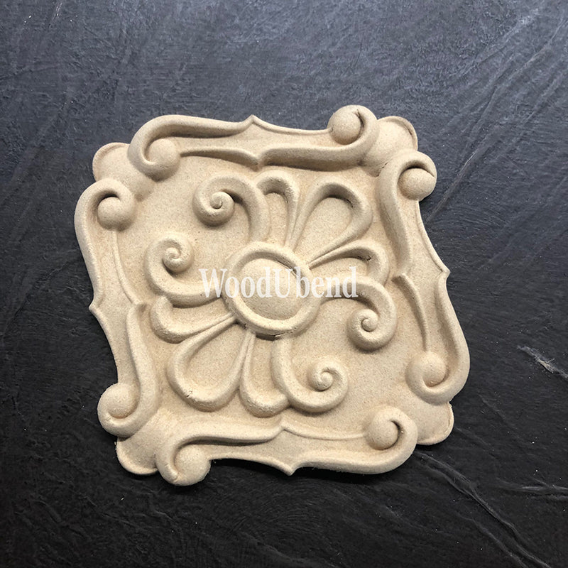 Fregio Decorativo “Flower Cookie”, WoodUbend