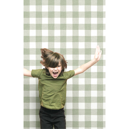 Carta da parati "Pic Nic - Verde", a metraggio o rotolo