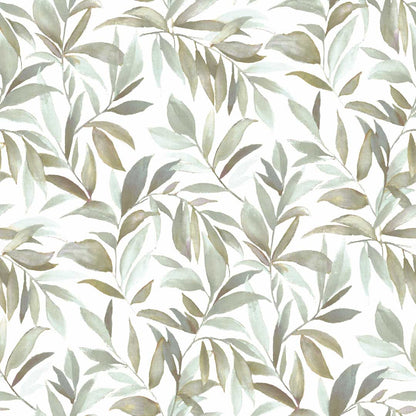 Carta da parati "Foglie verdi" a metraggio o rotolo