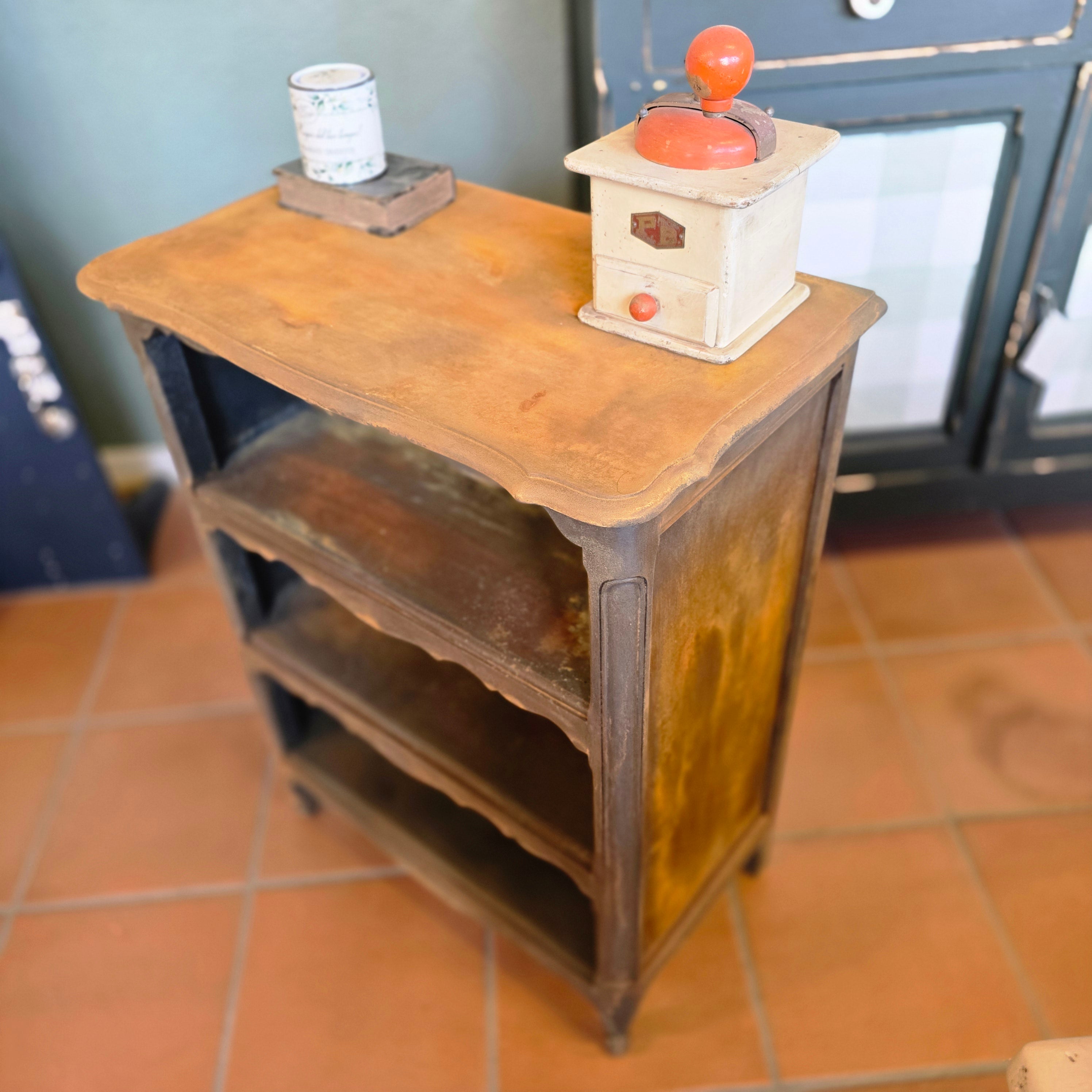 Libreria bassa Ruggine Magica - I Restyling di Elisa