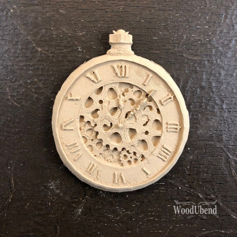 Fregio Decorativo “Clock”, WoodUbend