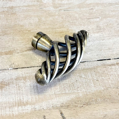 Pomello in Ferro "Intreccio"