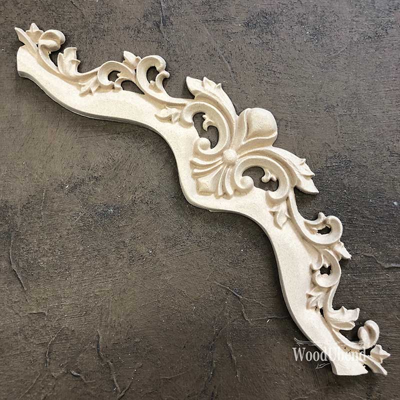 Fregio decorativo "Cimasa a fascia", WoodUbend