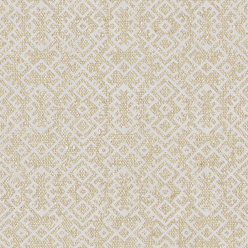 Carta da parati "Toile Géométrique Beige" a metraggio o rotolo