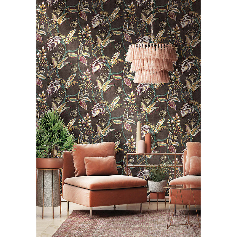 Carta da parati "Sanderson Brown" a metraggio o rotolo