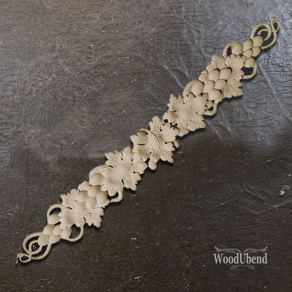 Fregio Decorativo "Grappolo D'uva", WoodUbend
