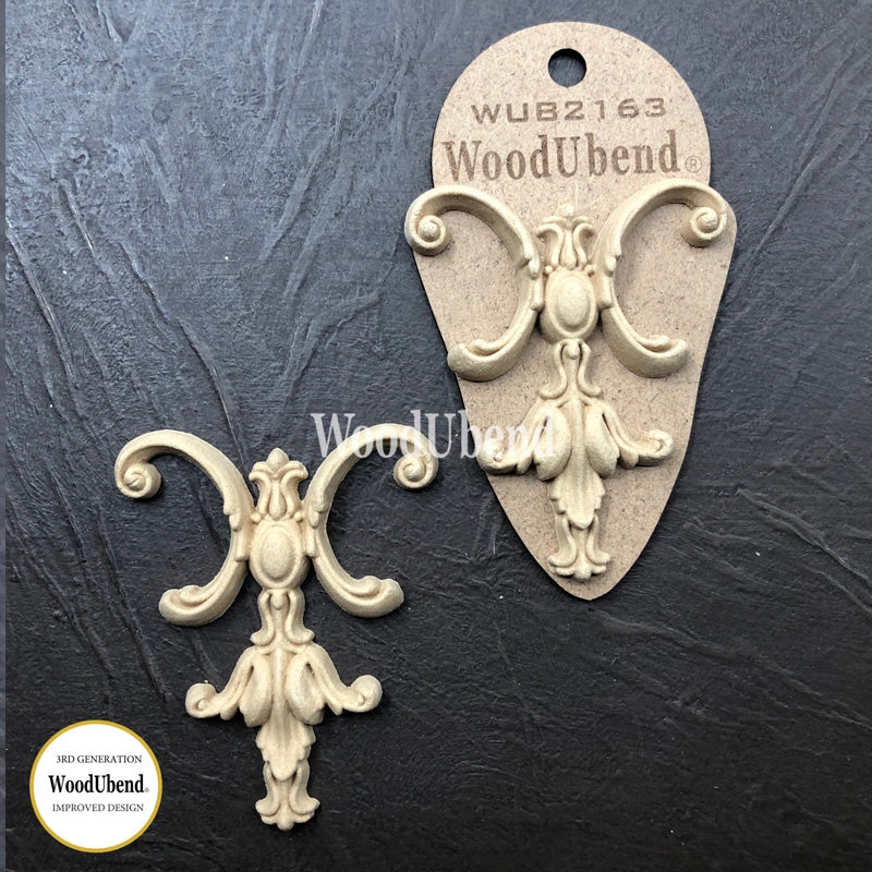 Coppia di fregi "Plume", WoodUbend