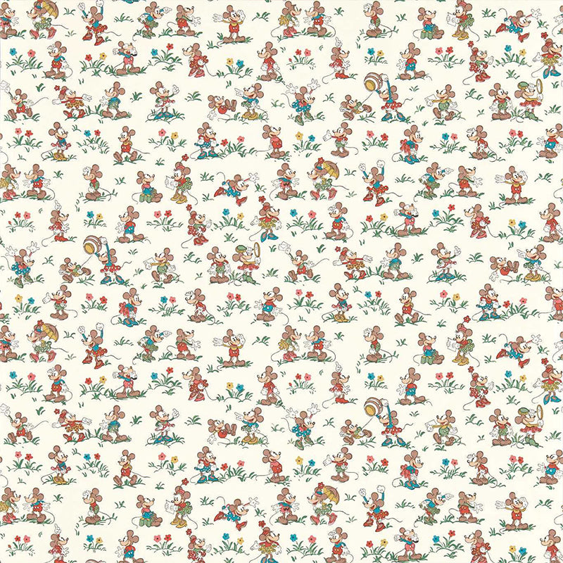 CARTA DA PARATI "MICKEY & MINNIE ALLSORTS" - Disney x HOME - Sanderson