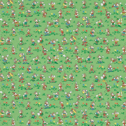 CARTA DA PARATI "MICKEY & MINNIE GUMBALL GREEN" - Disney x HOME - Sanderson