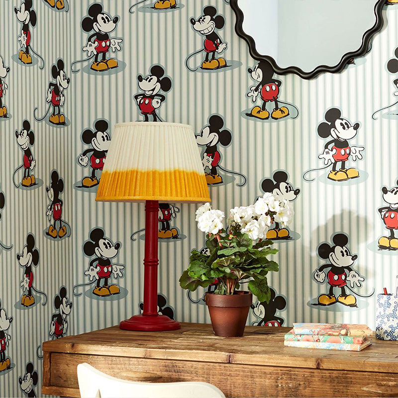 CARTA DA PARATI "MICKEY STRIPE PEANUT" - Disney x HOME - Sanderson
