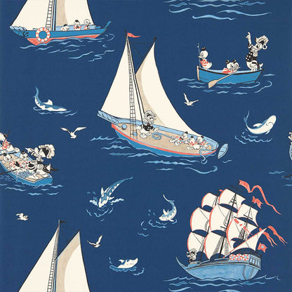 CARTA DA PARATI "DONALD NAUTICAL NIGHT FISHING" - Disney x HOME - Sanderson