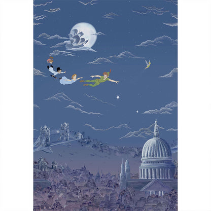 CARTA DA PARATI "PETER PAN EVENING BLUE" - Disney x HOME - Sanderson