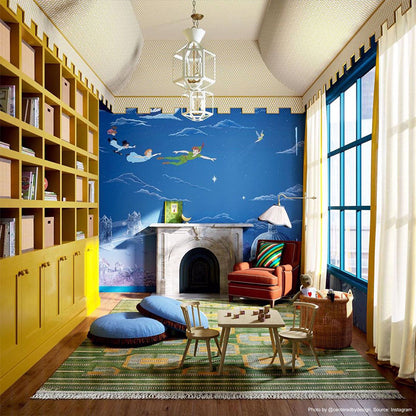 CARTA DA PARATI "PETER PAN EVENING BLUE" - Disney x HOME - Sanderson