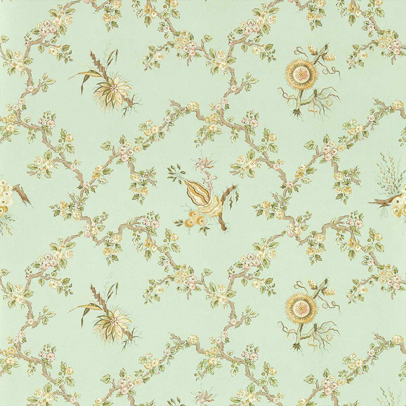 Carta da parati "TRELLIAGE APHRODITE/BLUSH" - SANDERSON