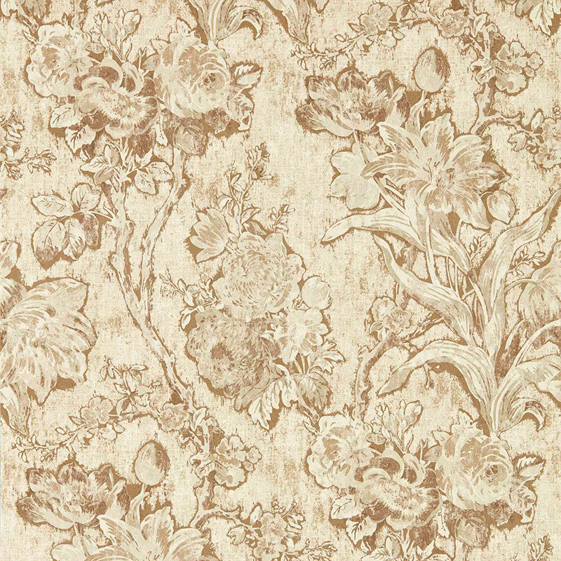 Carta da parati "FRINGED TULIP TOILE JUTE" - SANDERSON