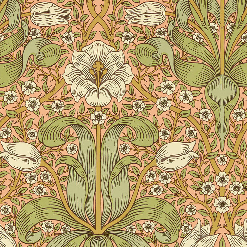 Carta da Parati "SPRING THICKET FRUIT PUNCH" Morris & Co. - Sanderson