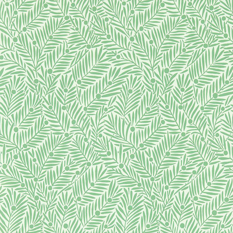 Carta da Parati "YEW & ARIL SPEARMINT" Morris & Co. - Sanderson