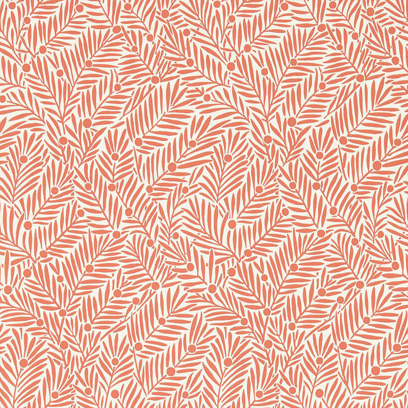 Carta da Parati "YEW & ARIL WATERMELON" Morris & Co. - Sanderson