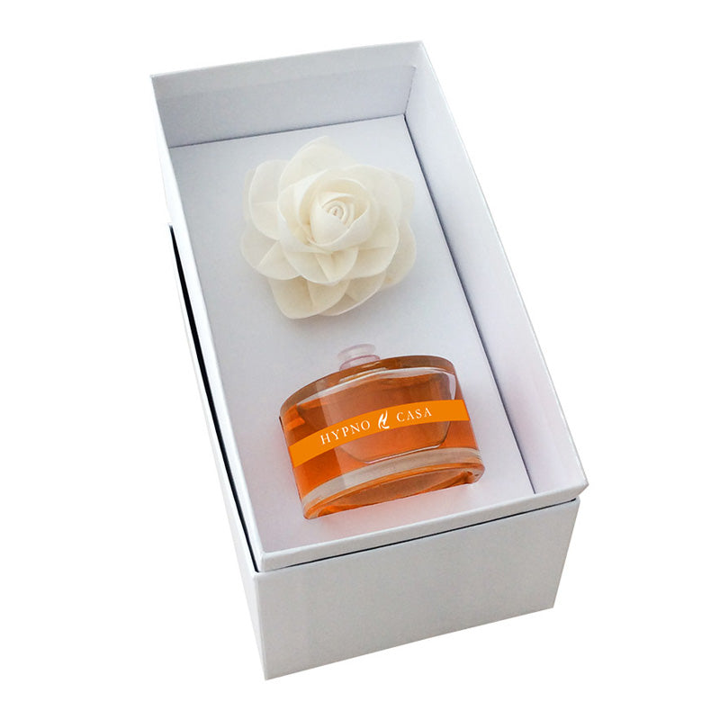 Confezione Regalo Essenza con Rosa Hypno Casa - "Dolce Mandarino "