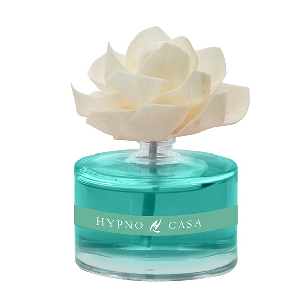 Diffusore di Fragranza "Acqua Marina" con Rosa, Hypno Casa, 60 ml