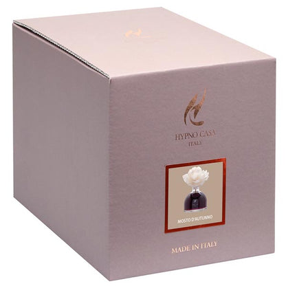 Diffusore di Fragranza Rosa "Mosto d'Autunno" con Fiore, Hypno Casa, 250 ml