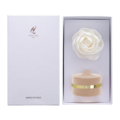 Diffusore di Fragranza "Sandalo Nobile" con Rosa, Hypno Casa, 60 ml