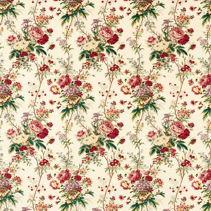 TESSUTO "LAKELAND PARADIS VELVET CARMINE/GEOLU" - Giles Deacon - SANDERSON