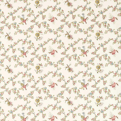 TESSUTO "TRELLIAGE RASPBERRY/STONE" - Giles Deacon - SANDERSON