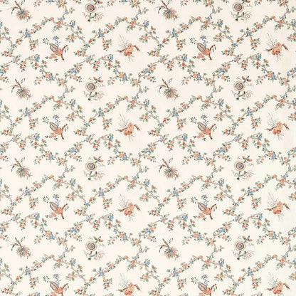 TESSUTO "TRELLIAGE SANDSTONE/WOAD" - Giles Deacon - SANDERSON