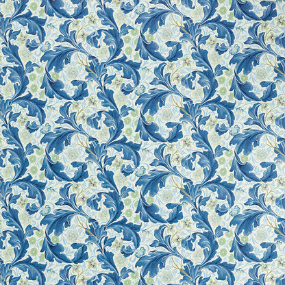 TESSUTO "LEICESTER PARADISE BLUE" - Morris & Co. - Sanderson