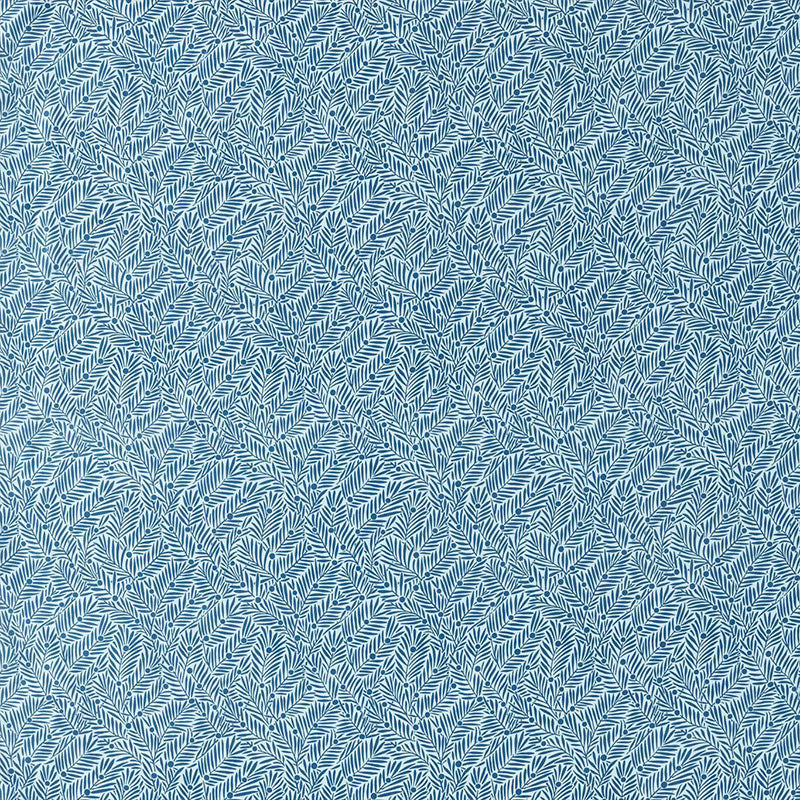 TESSUTO "YEW & ARIL INDIGO" - Morris & Co. - Sanderson