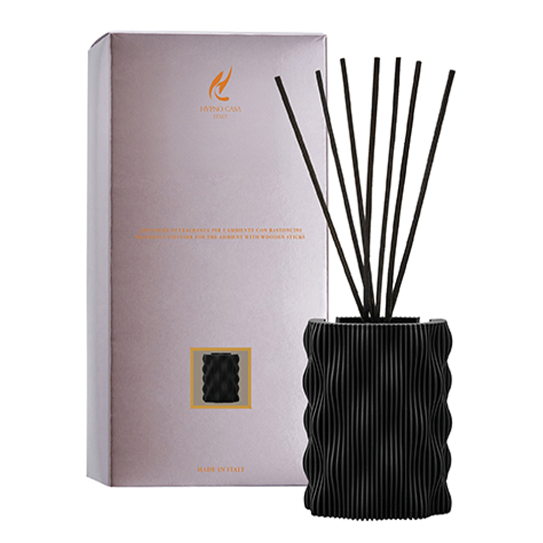 Involucro per profumatore a bastoncini 200 ml Nero Hypno Casa
