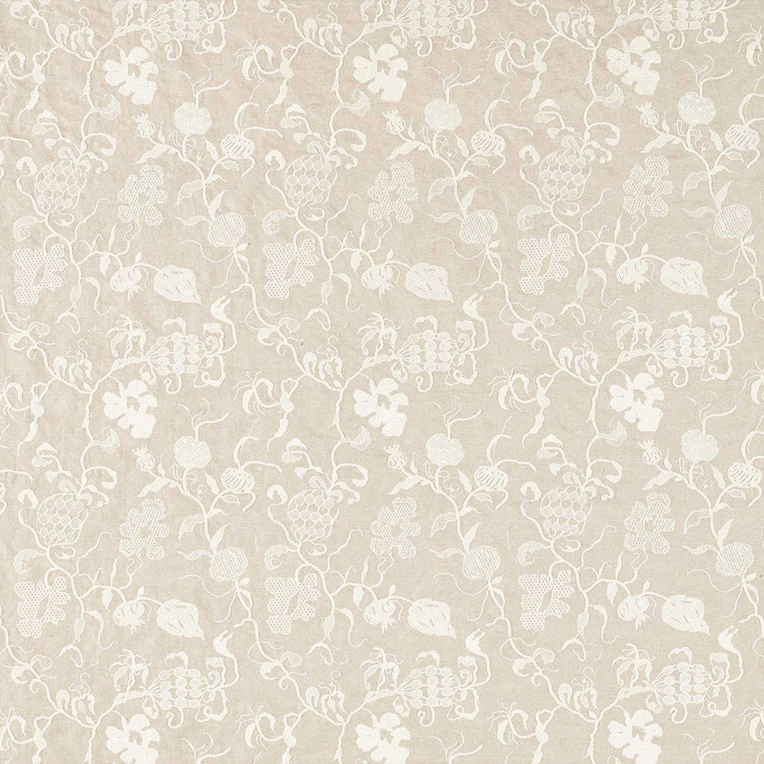 TESSUTO "MYDSOMMER PICKINGS SMOG LINEN/CHALK" - Giles Deacon - SANDERSON