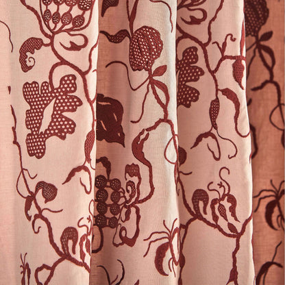 TESSUTO "MYDSOMMER PICKINGS SMOG LINEN/CHALK" - Giles Deacon - SANDERSON