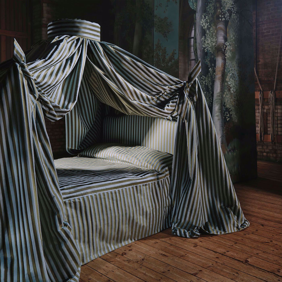 TESSUTO "REGENCY APERIGON GOBELIN/PORCELAIN" - Giles Deacon - SANDERSON