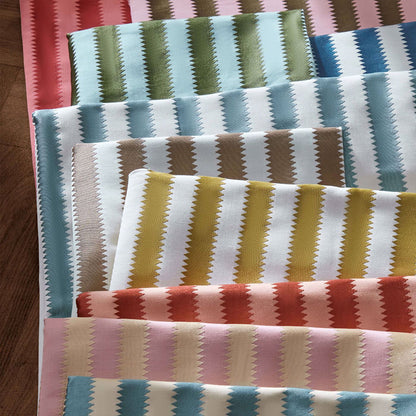 TESSUTO "REGENCY APERIGON PORCELAIN/CHAMOMILE" - Giles Deacon - SANDERSON