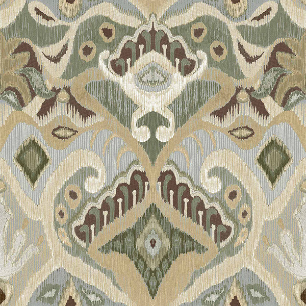 Carta da parati "Astratto Antico Verde", a metraggio o rotolo