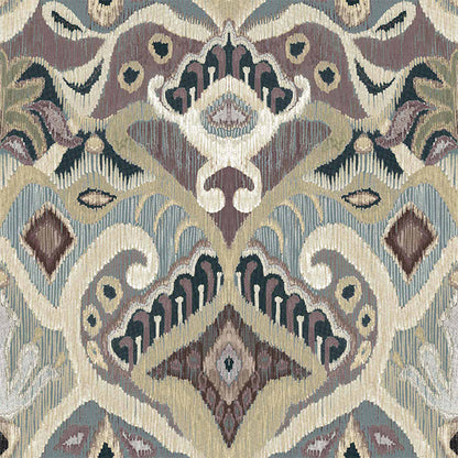 Carta da parati "Astratto Antico Rossa", a metraggio o rotolo