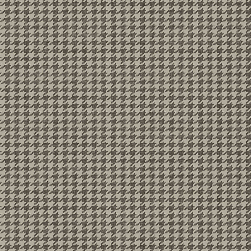 Carta da parati "Pied de Poule Bruno" a metraggio o rotolo