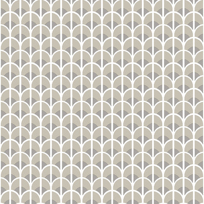 Carta da parati "Geometric Cyperus Light" a metraggio o rotolo