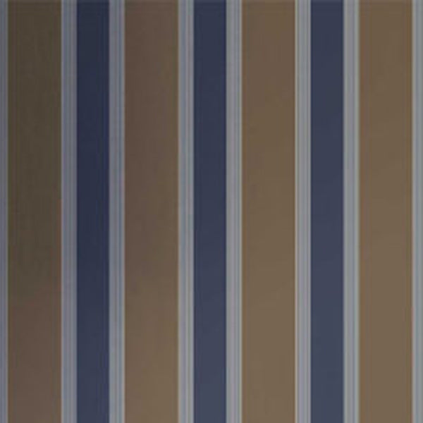 Carta da parati “Linee Blue et Taupe” a metraggio o rotolo