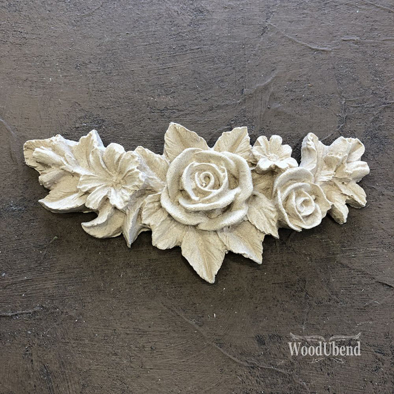 Fregio Decorativo "Flowers", WoodUbend