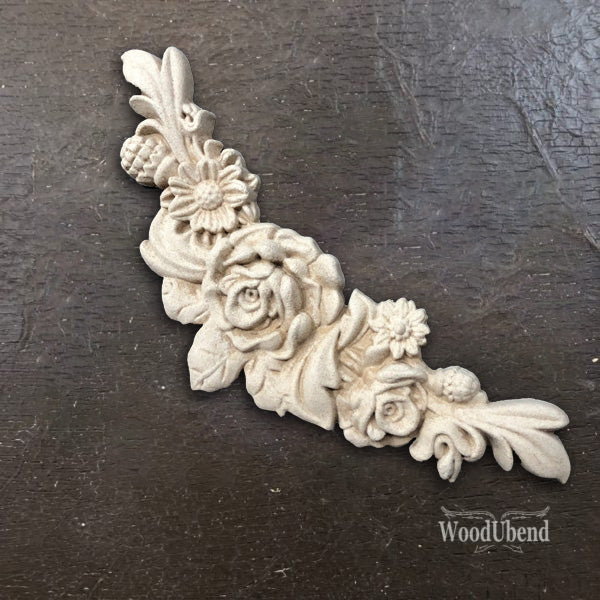 Fregio Decorativo “Flower Crown”, WoodUbend