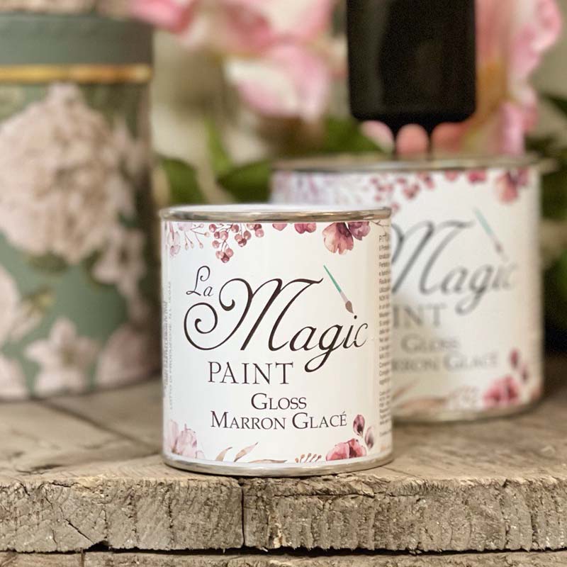 Protettivo lucido "Gloss Marron Glacé" color noce 250 ml