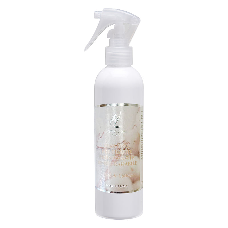 Profumo spray per tessuti Biodegradabile "Fiori di Cotone", 250 ml